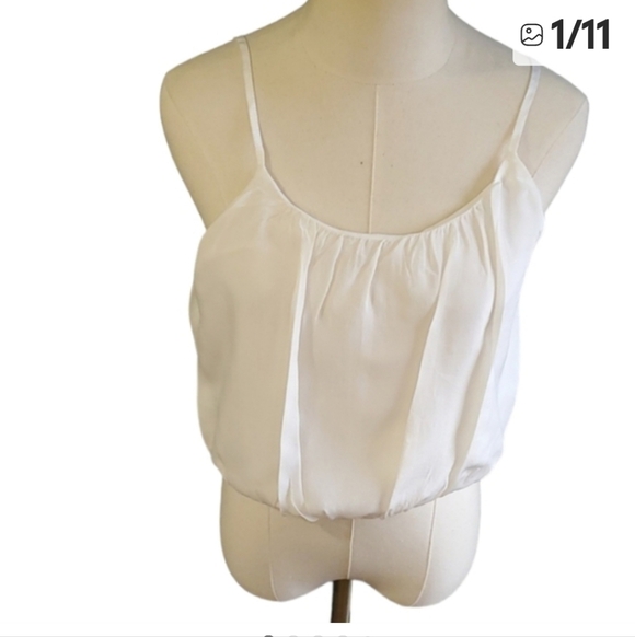 Alice+Olivia  silk cami crop top size s/p - Picture 12 of 12